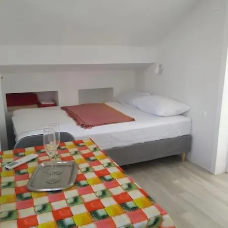 For Two People, Beautifull Terasse, Kitchen Apartment Makarska